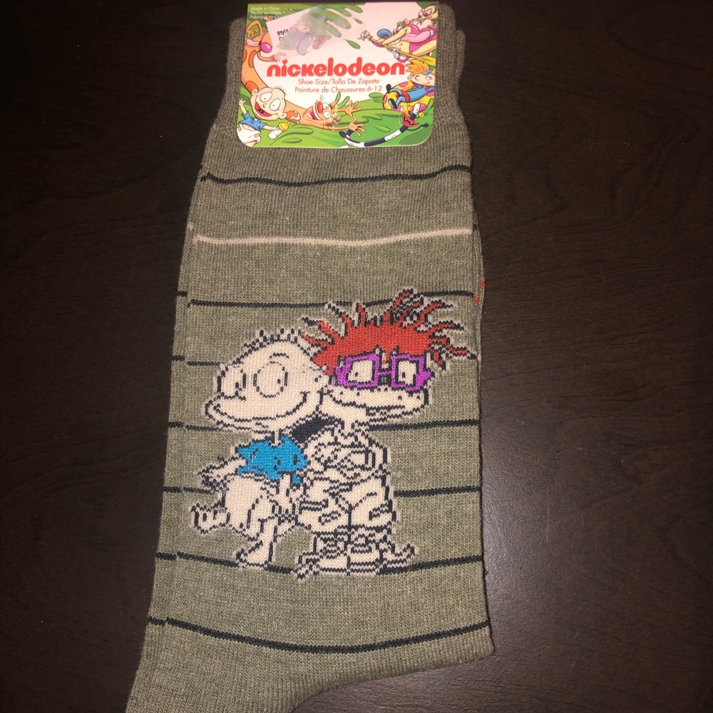 Rugrats Socks NWT Nickelodeon Tommy Chuckie